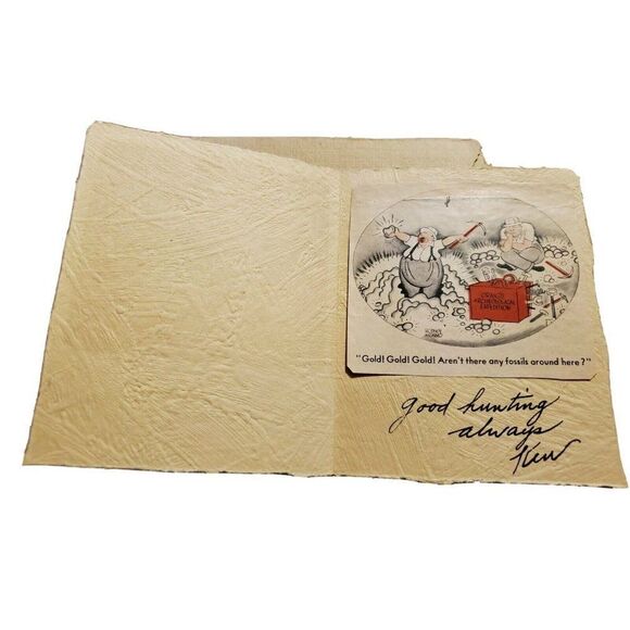 Vintage 1950s Greeting Card Unused Indian Native American Christmas Handmade - Picture 2 of 2